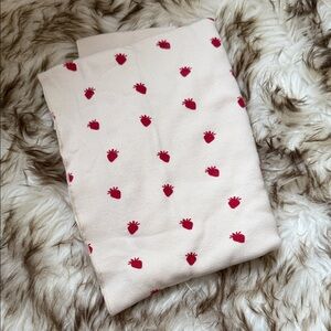 Kate Quinn Strawberry Blanket